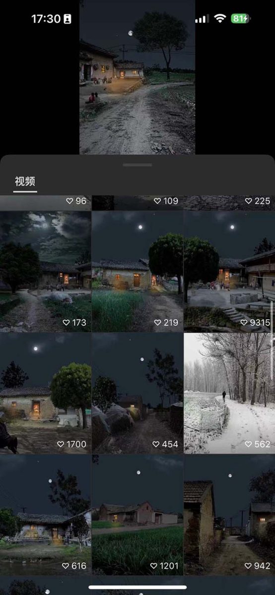 （8568期）视频号乡村夜景治愈视频课程，一条龙实操玩法（教程+素材+软件）-皓哥创业笔记