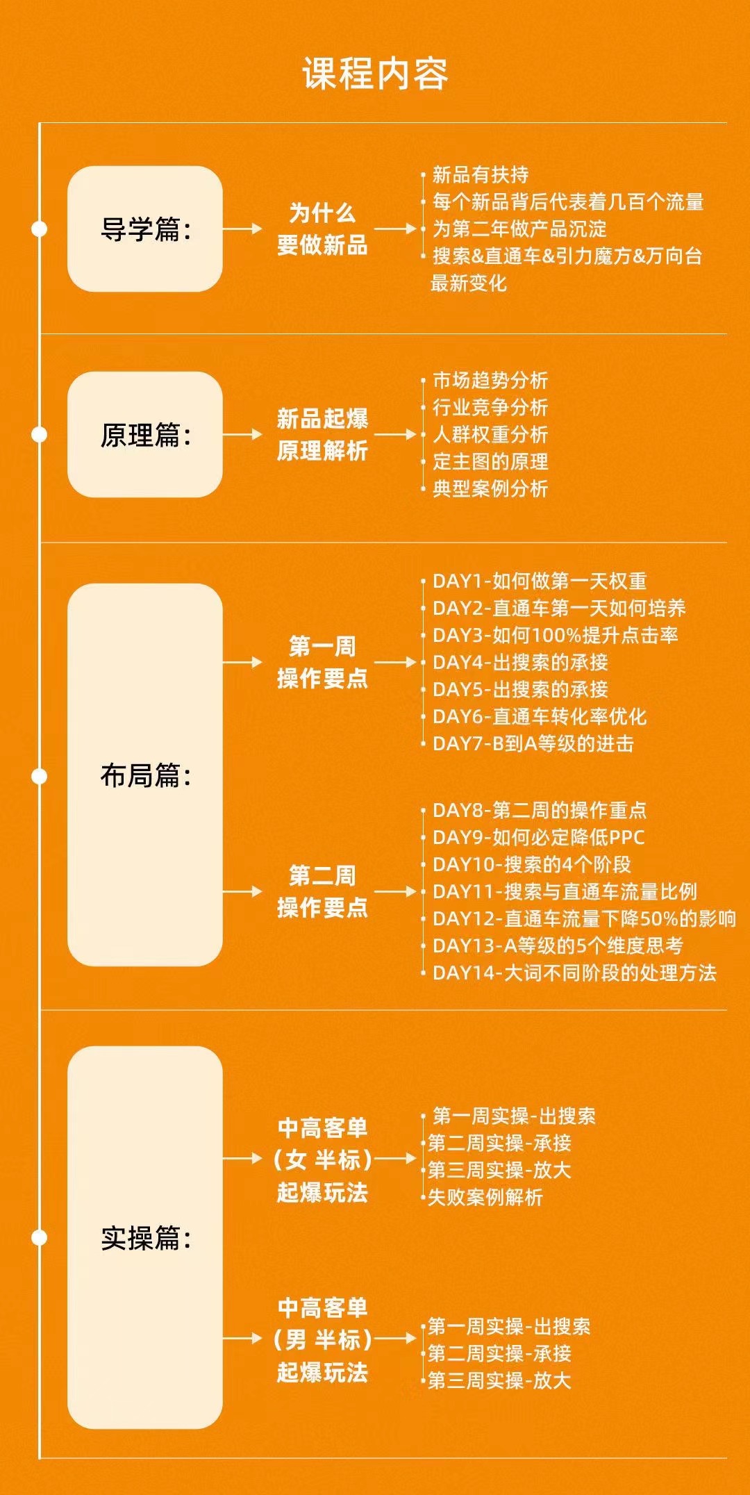 (3175期)《新品打爆实战班》一套完整的实操实战落地方法,打爆链接超2000+(28节课)