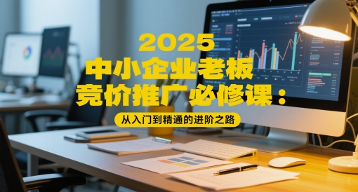 2025中小企业老板竞价推广必修课：从入门到精通的进阶之路-皓哥创业笔记