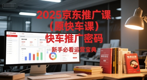 2025京东推广课（原快车课）解锁京东快车推广密码，新手必看运营宝典-皓哥创业笔记