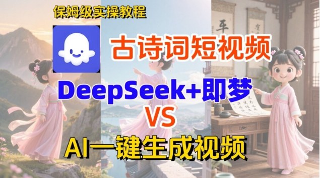 Coze扣子智能体工作流一键生成古诗词短视频，保姆级搭建教学-皓哥创业笔记