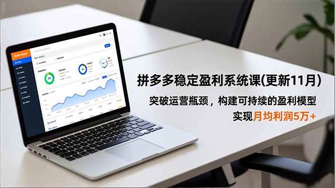 （16641期）拼多多稳定盈利系统课(更新11月)，突破运营瓶颈，构建可持续的盈利模型，实现月均利润5万+-皓哥创业笔记