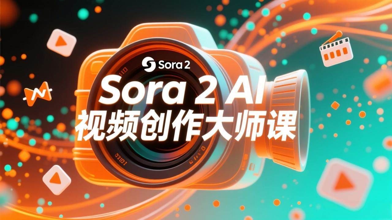 （17081期）如何利用Sora 2创建流行AI人工智能视频大师班教程：掌握创作全流程，产出百万播放内容-皓哥创业笔记