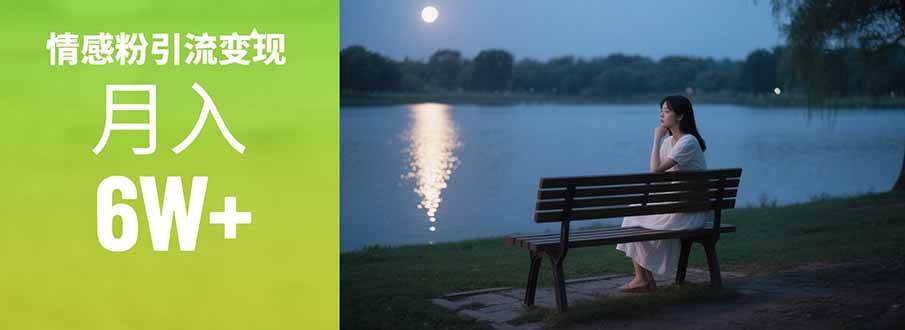 （15229期）情感粉引流变现实操课：单月变现6w+，情感粉引流变现实操课-皓哥创业笔记