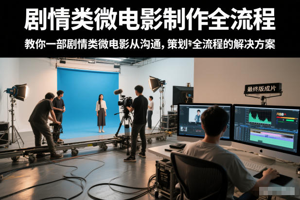 剧情类微电影制作全流程，教你一部剧情类微电影从沟通，策划到拍摄制作全流程的解决方案-皓哥创业笔记