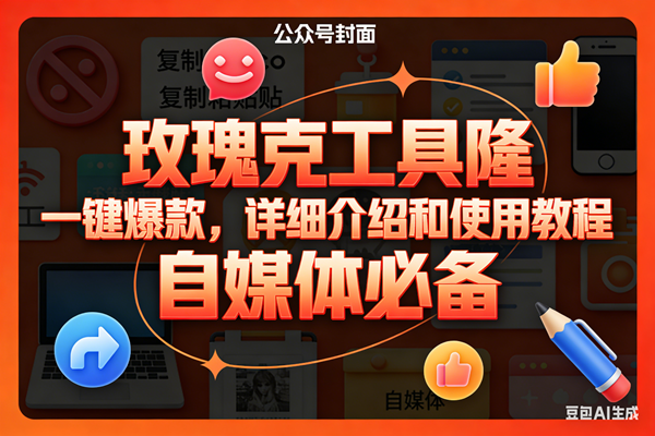 （17297期）玫瑰克隆工具，ai鲁大魔，自媒体必备神器，一键爆款神器，详细教程。-皓哥创业笔记