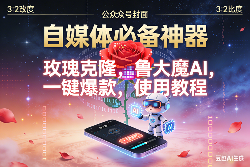 （16912期）玫瑰克隆神器，鲁大魔，ai，自媒体必备软件，一键爆款工具，详细教程-皓哥创业笔记