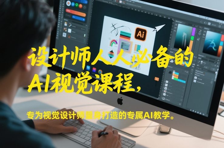设计师人人必备的AI视觉课程，专为视觉设计师量身打造的专属AI教学-皓哥创业笔记