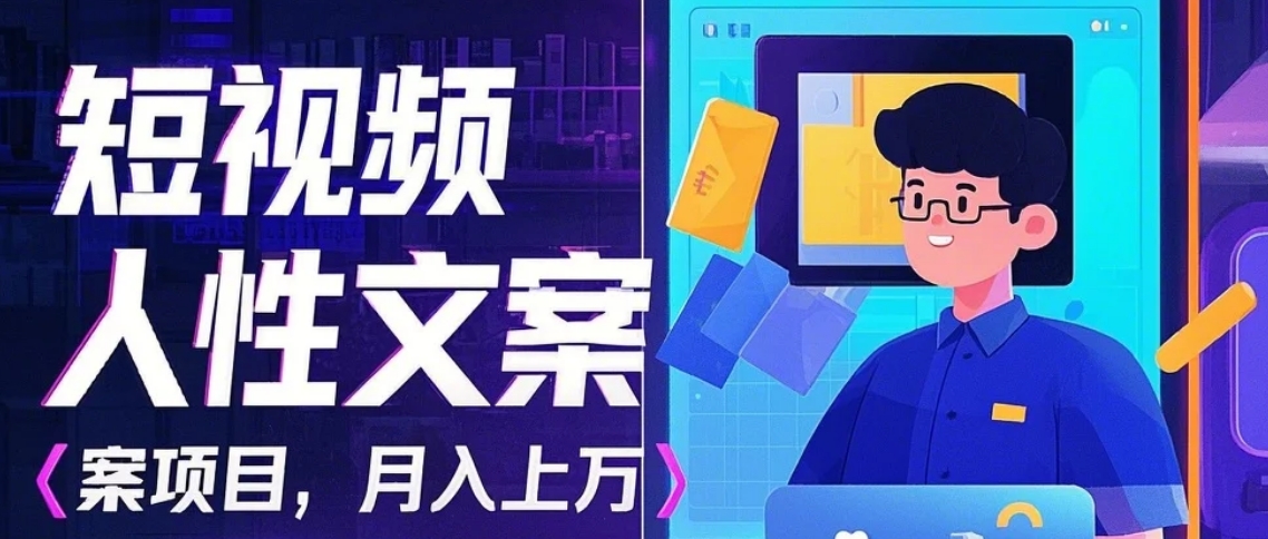 利用AI自动制作短视频人性文案项目：揭秘月入上万的精准流量变现秘籍-皓哥创业笔记