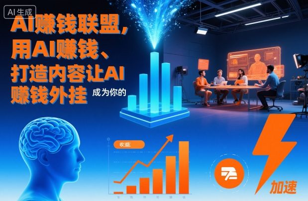AI賺钱联盟,用AI賺钱、打造内容让AI成为你的賺钱外挂-皓哥创业笔记