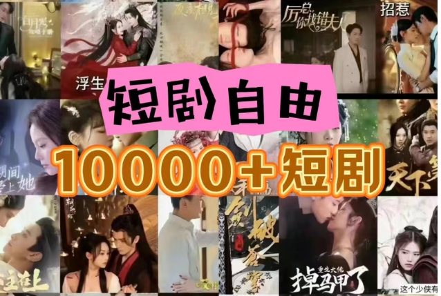 打造完全属于自己的个人短剧库，实现网盘拉新与私域变现的完美融合！-皓哥创业笔记