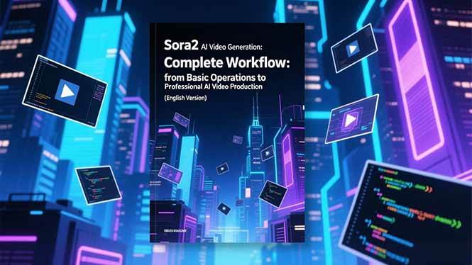 （16758期）Sora2 AI视频生成的系统教程（英文版）：从基础操作到专业级AI视频制作的完整工作流-皓哥创业笔记