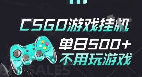 25年CSGO游戏搬砖，全自动挂G，不需要玩游戏，手机操作日入3张(不是汇率搬砖)【揭秘】-皓哥创业笔记