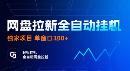 网盘拉新全自动挂G，独家技术，操作简单，自动完成拉新任务，单窗口3张【揭秘】-皓哥创业笔记