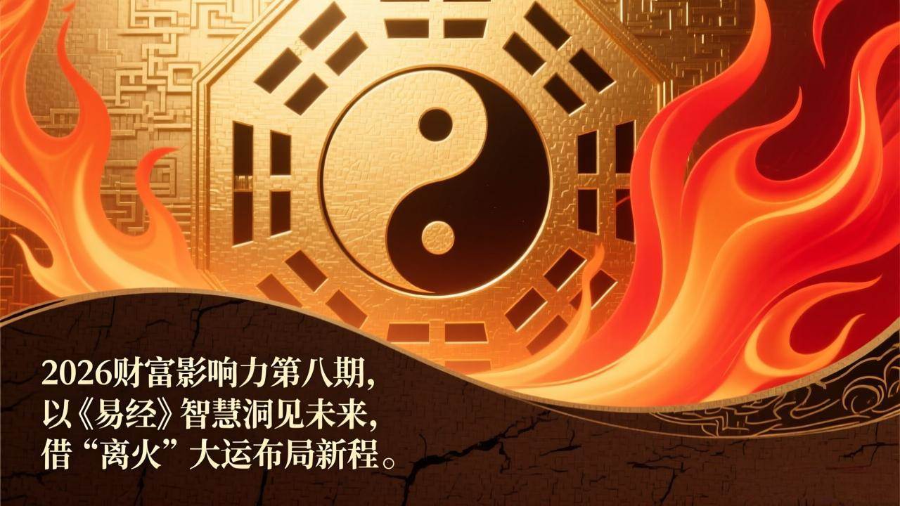 （17418期）2026财富影响力第八期，以《易经》智慧洞见未来，借“离火”大运布局新程-皓哥创业笔记