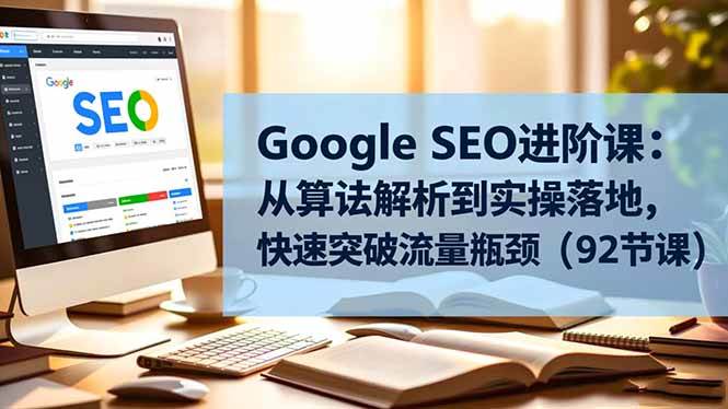 （16576期）Google SEO进阶课：从算法解析到实操落地，快速突破流量瓶颈（92节课）-皓哥创业笔记