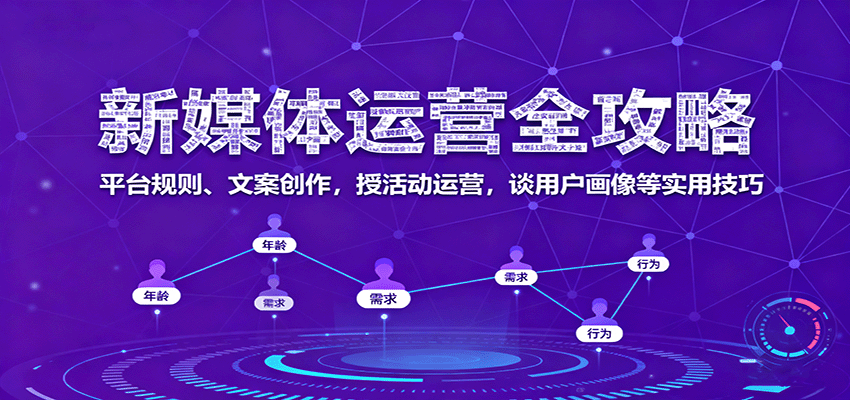 新媒体运营全攻略：平台规则、文案创作，授活动运营，谈用户画像等实用技巧-皓哥创业笔记