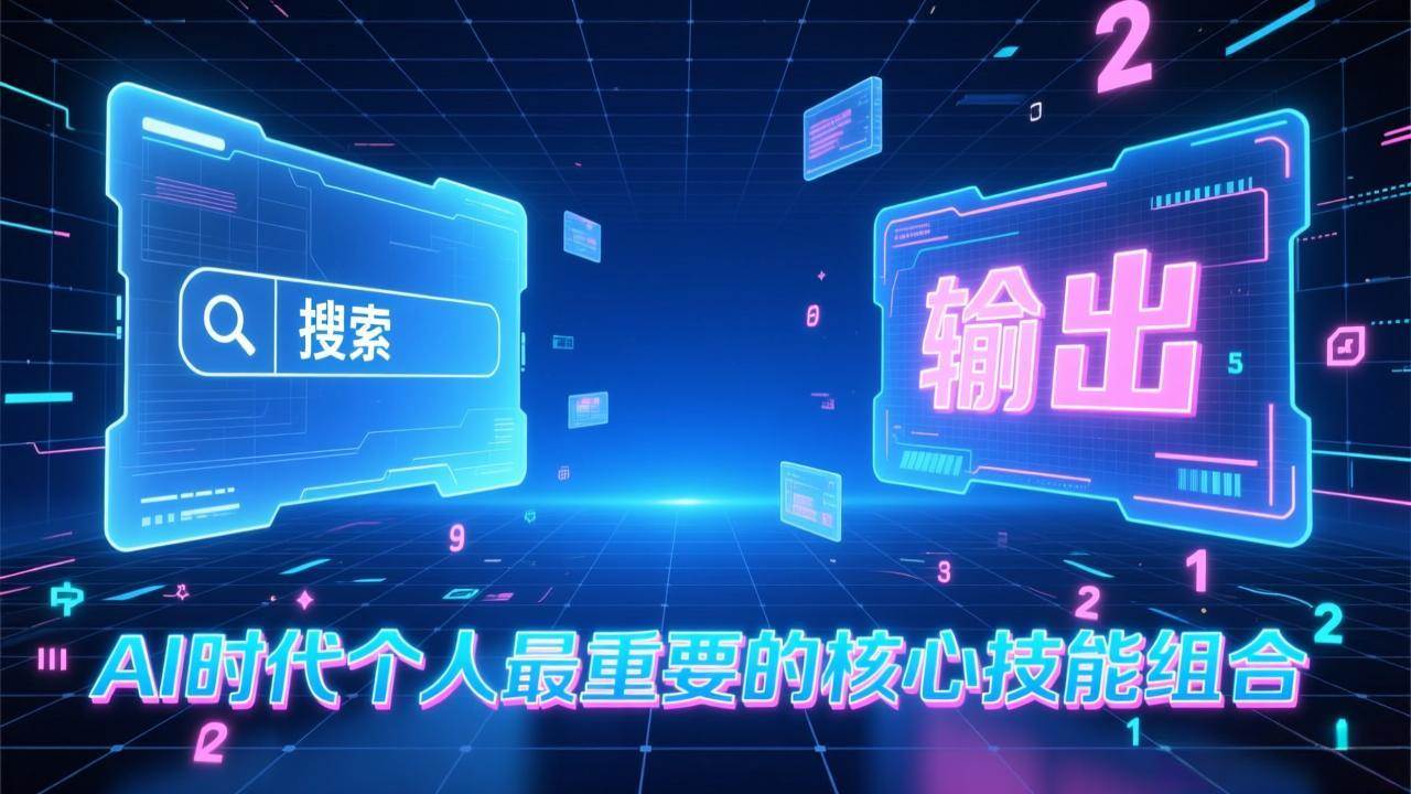 （17074期）付费文章：AI时代个人最重要的核心技能组合：“输出能力”和“搜索能力”-皓哥创业笔记