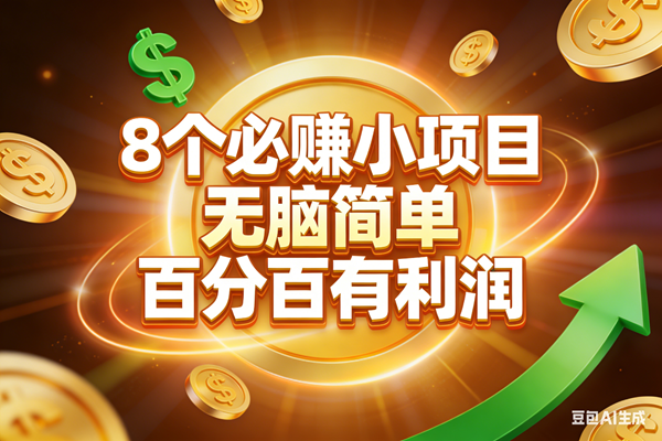 （17178期）10个必赚小项目，无脑简单，百分百有利润，副业首选，日入200+-皓哥创业笔记