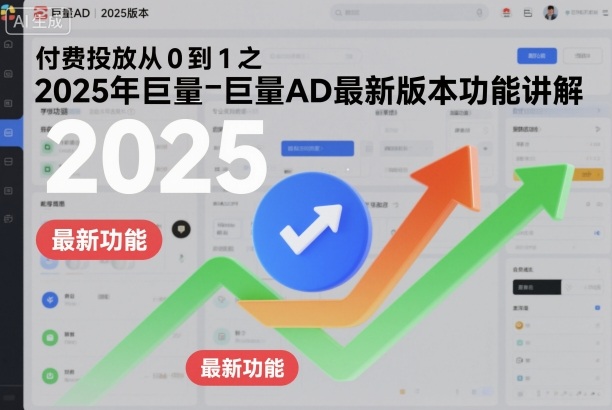 付费投放从0到1之2025年巨量AD最新版本功能讲解-皓哥创业笔记