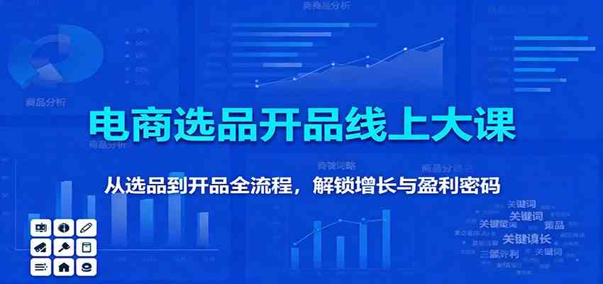 11月电商选品开品线上大课：从选品到开品全流程，解锁增长与盈利密码-皓哥创业笔记