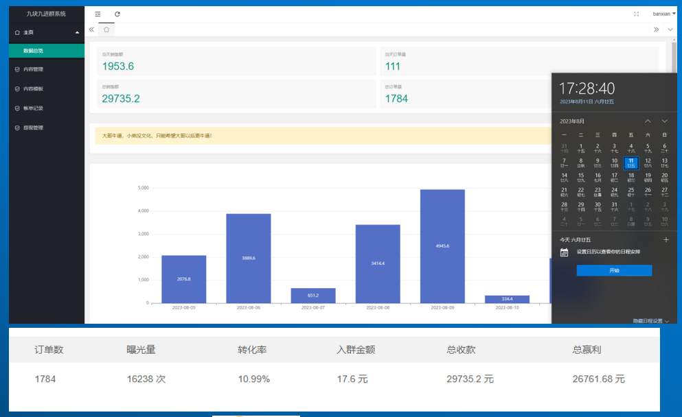 （6933期）男粉3.0，无脑操作，日入1000+全自动变现（掘金系统+教程+素材+软件）-皓哥创业笔记