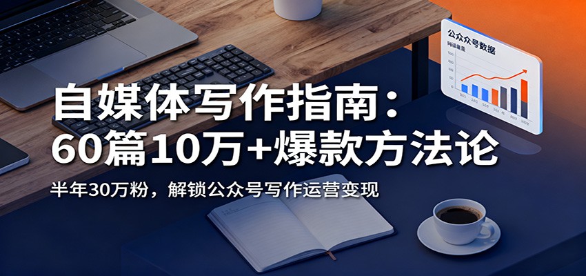 自媒体写作指南：60篇10万+爆款方法论，半年30万粉，解锁公众号写作运营变现-皓哥创业笔记