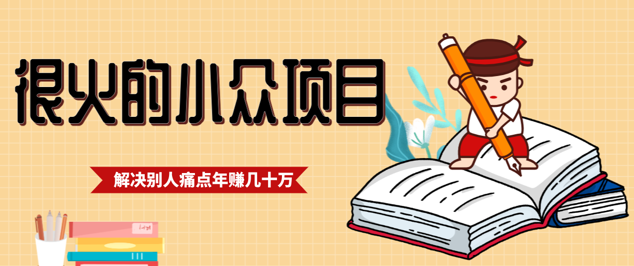 一直都很火的小众项目，抓住应届生求职痛点，这个小众项目年入几十万的底层逻辑-皓哥创业笔记