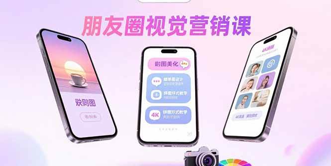 (15866期)朋友圈视觉营销课:问候图美化,晒单图设计,拼图玩法教学-皓哥创业笔记