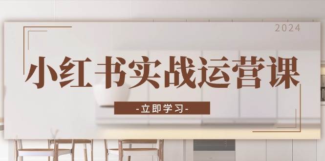 小红书实战运营课：从开通店铺到直播话术，打造爆款笔记与高效直播-皓哥创业笔记