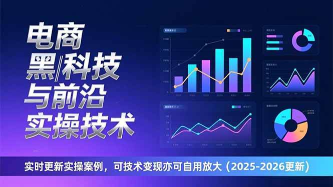 （17017期）电商黑科技与前沿实操技术：实时更新实操案例，可技术变现亦可自用放大（2026更新）-皓哥创业笔记