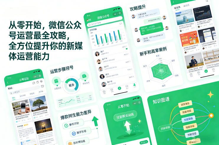 从零开始，微信公众号运营最全攻略，全方位提升你的新媒体运营能力-皓哥创业笔记