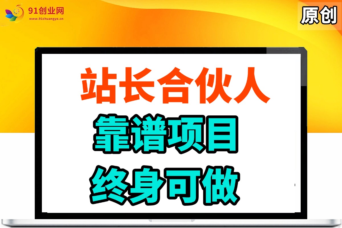 （14633期）站长合伙人，入门级运营教程，靠谱项目，终身可做，超低成本创业，终身利润。-皓哥创业笔记