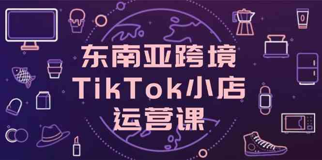 东南亚跨境TikTok小店运营课，掌握店铺设置与流量转化核心技巧-皓哥创业笔记