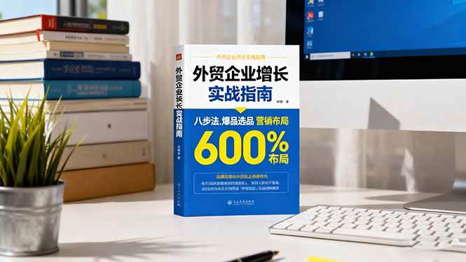 （16296期）外贸企业增长实战指南，八步法、爆品选品、营销布局，业绩增长300%-皓哥创业笔记