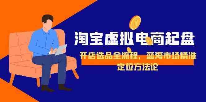 淘宝虚拟电商起盘，开店选品全流程，蓝海市场精准定位方法论-皓哥创业笔记