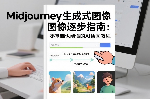Midjourney生成式图像逐步指南：零基础也能懂的AI绘图教程-皓哥创业笔记