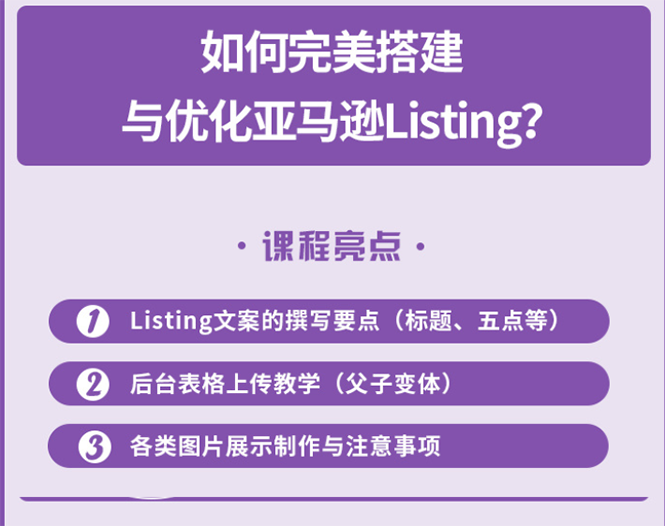 （2442期）完美搭建与优化亚马逊Listing（爆单必修课）-皓哥创业笔记