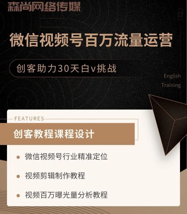 （1520期）微信视频号百万流量运营：行业定位+视频剪辑制作+视频百万曝光量分析-皓哥创业笔记
