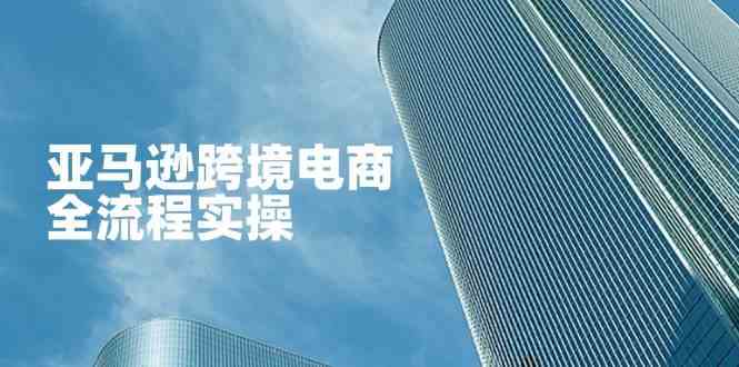 亚马逊跨境电商全流程实操，教你从零开始，掌握店铺运营与广告技巧-皓哥创业笔记