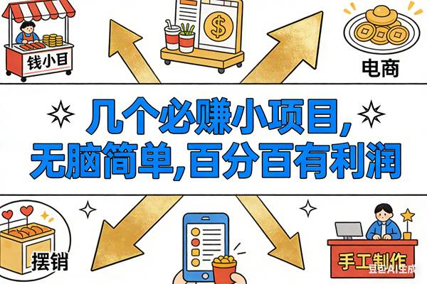 （16956期）9个必赚小项目，无脑简单，百分百有利润，副业首选，日入200+-皓哥创业笔记