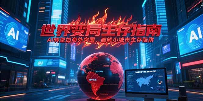 （15220期）付费文章《世界变局生存指南，AI转型加海外突围，破解小城市生存陷阱》-皓哥创业笔记