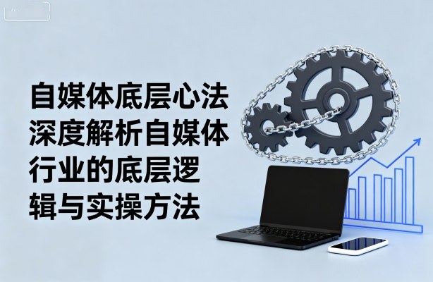 自媒体底层心法，深度解析自媒体行业的底层逻辑与实操方法-皓哥创业笔记